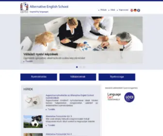 Alternative.hu(Alternative English School Nyelviskola Kecskemét) Screenshot