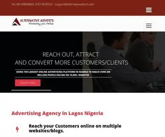 Alternativeadvert.com(Online advertising agency in Nigeria & leading digital marketing company in Lagos (2021)) Screenshot