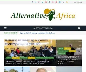 Alternativeafrica.com(Alternative Africa) Screenshot