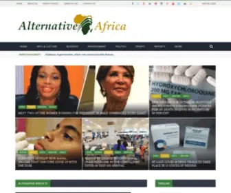 Alternativeafrika.com(Alternative Africa) Screenshot