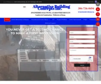 Alternativebuildingconceptsinc.com(Alternative Building Concepts Inc) Screenshot