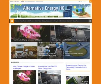 Alternativeenergyhq.com(Alternative Energy HQ) Screenshot