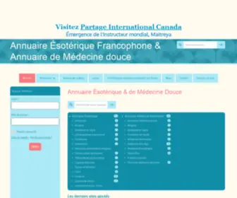 Alternativemedecinedouce.com(Annuaire) Screenshot