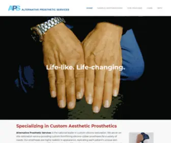 Alternativeprosthetics.com(ALTERNATIVE PROSTHETIC SERVICES) Screenshot