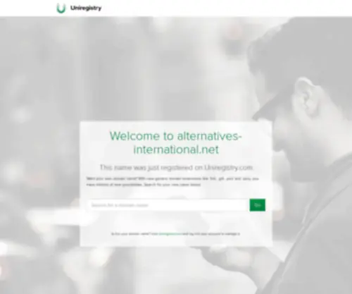 Alternatives-International.net(Alternatives International) Screenshot