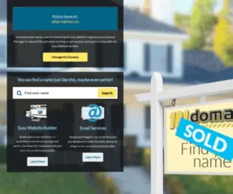 Alternatives.to(Domain Name Registration) Screenshot