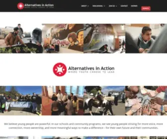 Alternativesinaction.org(Alternatives In Action) Screenshot