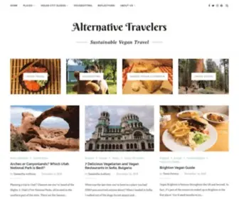 Alternativetravelers.com(Alternative Travelers) Screenshot
