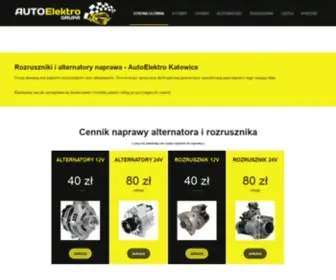 Alternator-Rozrusznik.pl(Rozruszniki i alternatory naprawa) Screenshot