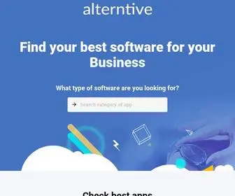 Alterntive.com(Finding Best Alternatives) Screenshot