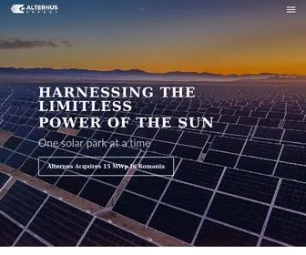 Alternusenergy.com(Alternus Energy) Screenshot