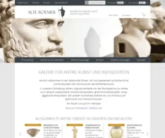 Alteroemer.de(Alte Römer) Screenshot