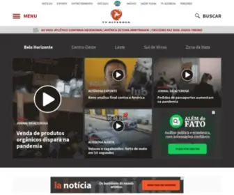 Alterosa.com.br(Tv alterosa) Screenshot