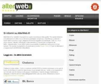 Alterweb.it(Recensioni oggettive e opinioni individuali) Screenshot