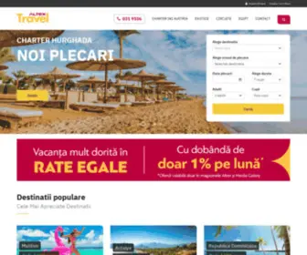 Altextravel.ro(Agentia de Turism Altex Travel) Screenshot