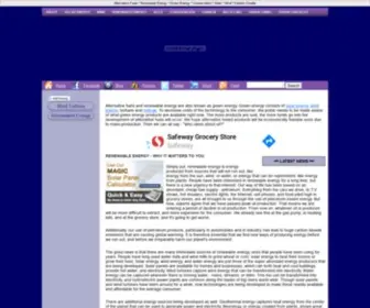 Altfuelsnow.com(Alternative Fuels) Screenshot