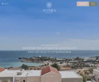 Altheakarpathos.gr(Althea Karpathos Hotel) Screenshot