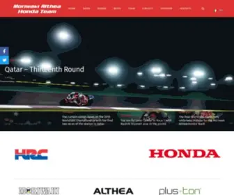 Althearacing.com(Althea Racing) Screenshot