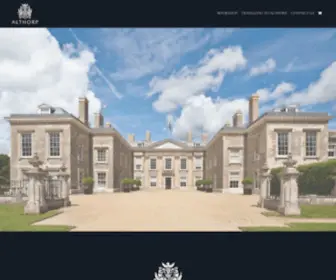 Althorpestate.com(Althorp is a Grade I listed stately home and estate in the civil parish of Althorp) Screenshot