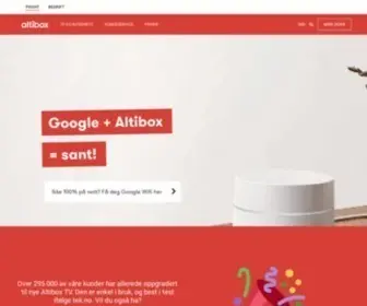 Altibox.net(Internett) Screenshot
