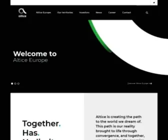 Altice.net(Altice Europe) Screenshot