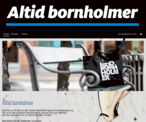Altidbornholmer.dk(Bornholms Tidende) Screenshot
