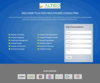 Altido.in(ALTIDO HEALTHCARE CONSULTING) Screenshot