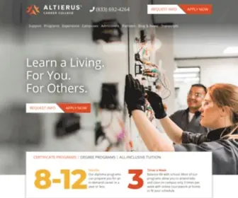 Altierus.edu(Altierus Career College) Screenshot