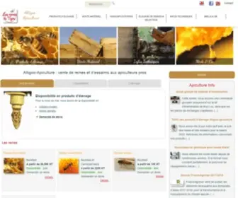 Altigoo.com(Vente de reines et d'essaims aux apiculteurs pros) Screenshot