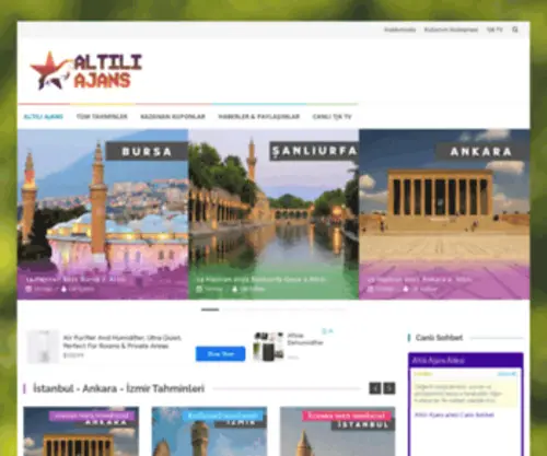 Altiliajans.com(Altılı Ajans) Screenshot