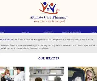 Altimatecarepharmacy.com(Altimatecarepharmacy) Screenshot