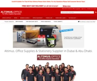 Altimus.ae(Office Supplies Dubai & Abu Dhabi) Screenshot