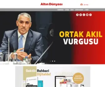 Altindunyasidergisi.com(Altın) Screenshot