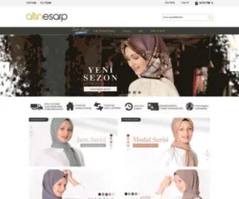 Altinesarp.com(Binlerce Çeşit Eşarp ve Şal Modeli) Screenshot