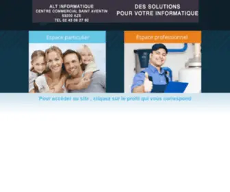 Altinformatique.fr(Services à la personne) Screenshot