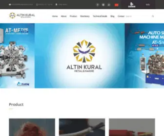 Altinkuralmetal.com(Altın) Screenshot