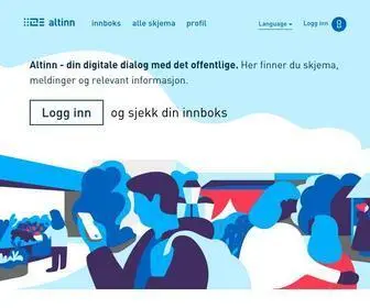Altinn.no(Start) Screenshot