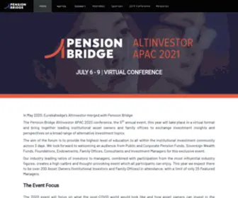 Altinvestor.net(Pension Bridge AltInvestor APAC 2021) Screenshot