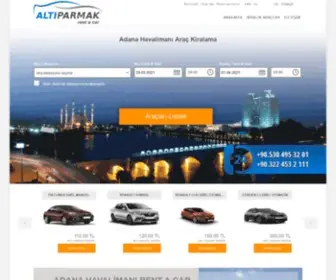 Altiparmakrentacar.com(Adana havaalanı araç kiralama) Screenshot