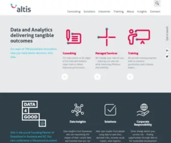 Altis.com.au(Altis Consulting) Screenshot