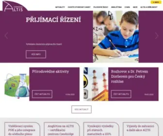 Altis.cz(Gymnázium ALTIS s.r.o) Screenshot