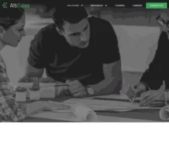 Altisales.com(Home Page) Screenshot