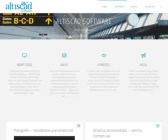 Altiscad.ro(Software profesional pentru arhitecti si ingineri) Screenshot