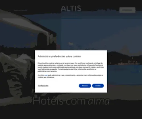 Altishotels.com(Hotéis em Lisboa) Screenshot