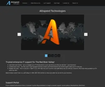 Altispeed.com(Altispeed Technologies) Screenshot