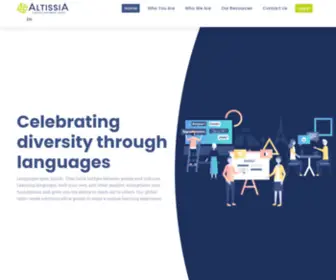 Altissia.com(Learn new languages with ALTISSIA) Screenshot