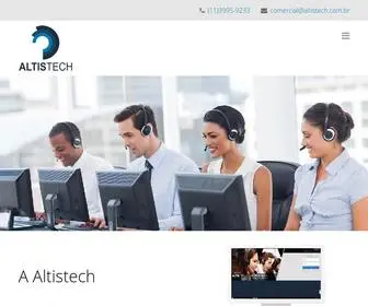 Altistech.com.br(Gestão de custos de telefonia corporativa) Screenshot