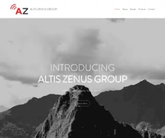 Altiszenus.com(Altis Zenus Group) Screenshot