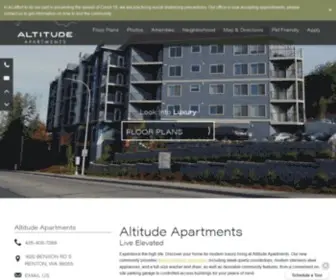 Altitude-APTS.com(Altitude Apartments is a pet) Screenshot