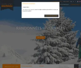 Altitude-Montblanc.com(Altitude Mont Blanc vous propose des séjours de randonnées) Screenshot